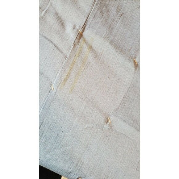 1970s Handmade Patchwork Quilt Blue White 82x85 Vintage Blue White - Picture 6 of 9